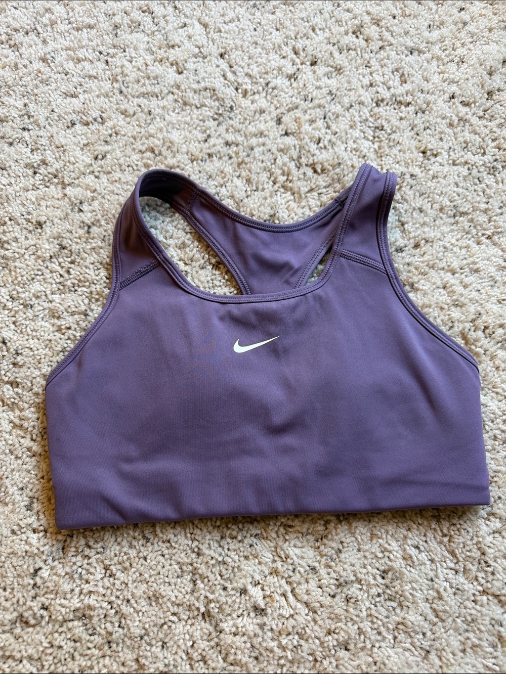 Nike Purple Racerback Performance Sports Bra